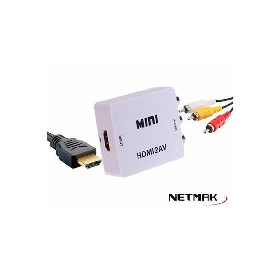 CONVERSOR HDMI A RCA NM-HD4 