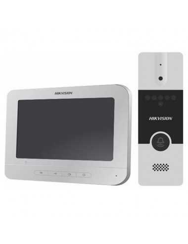 Kit Video Portero Hikvision Kis202 Analogo Plastico
