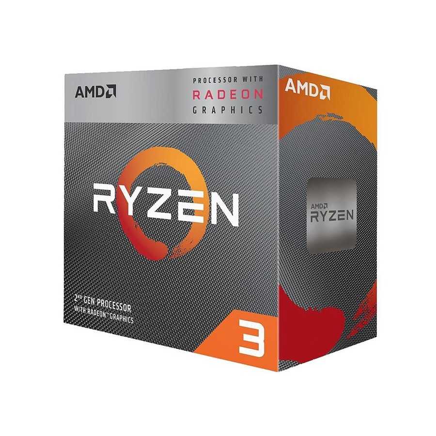 Procesador Amd Ryzen 3 3200g 3.6 Ghz Am4 Oem 4 núcleos 4 hilos con gráficos vega