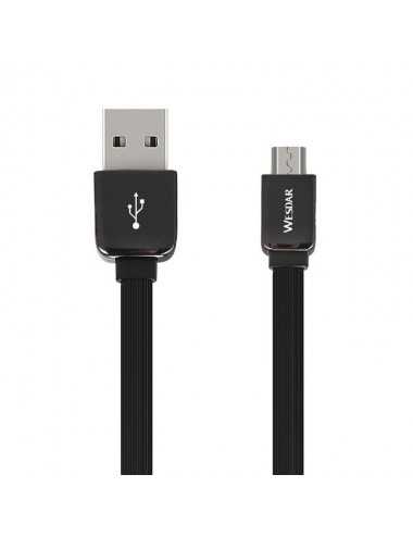 Cable Wesdar Micro Usb Black (wd-t15-m-bk)