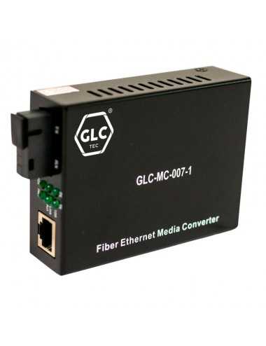 Glc Media Converter 10/100 1310 1 Pelo Sc 20km Glc-mc-007-1