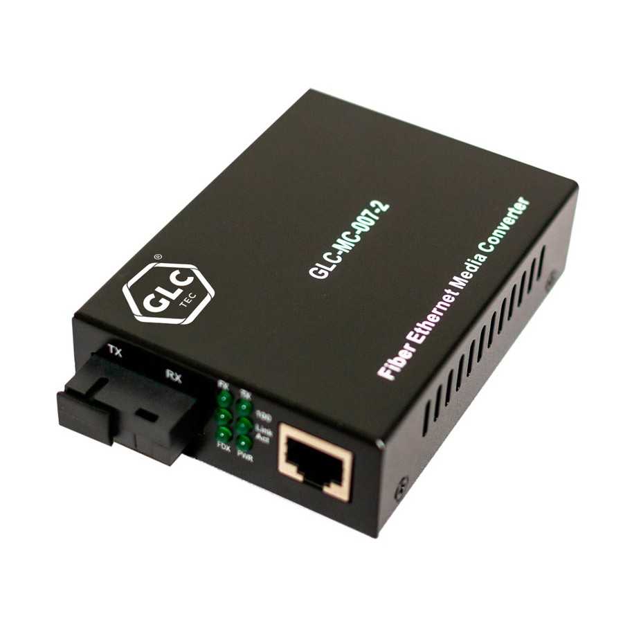 Media Converter Glc 10/100 1550 1 Pelo Sc 20km Glc-mc-007-2 (sin Fuente)