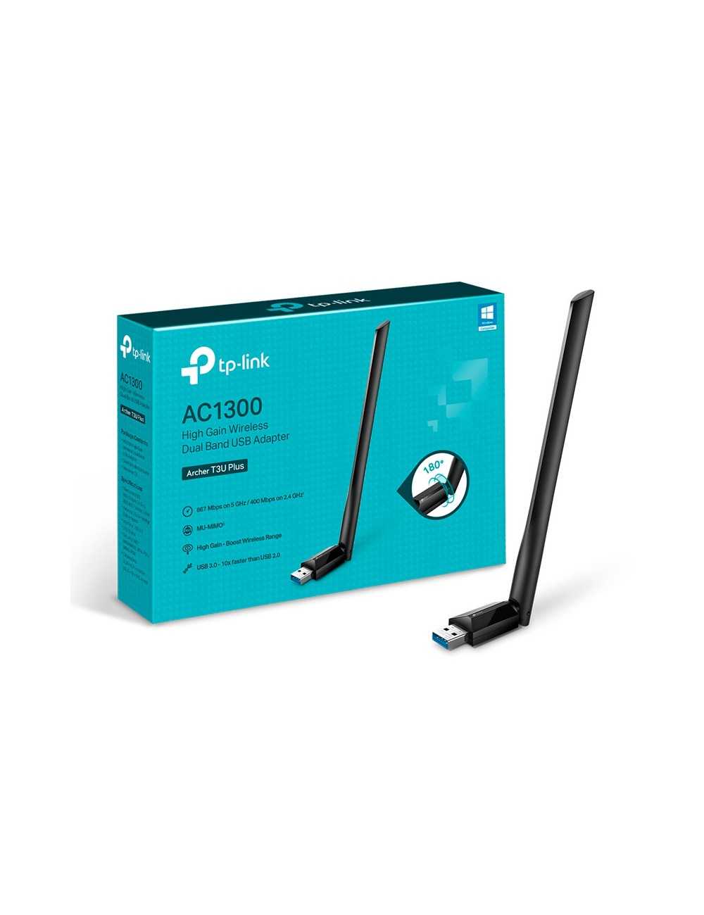 Placa De Red Wifi Usb Tp-link Archer T3u Plus