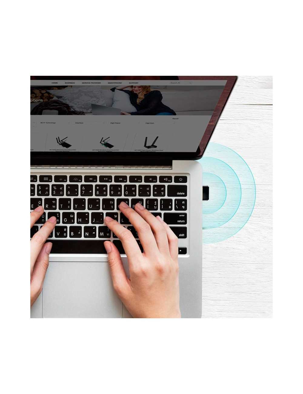 Placa De Red Wifi Usb Tp-link Archer T2u Nano