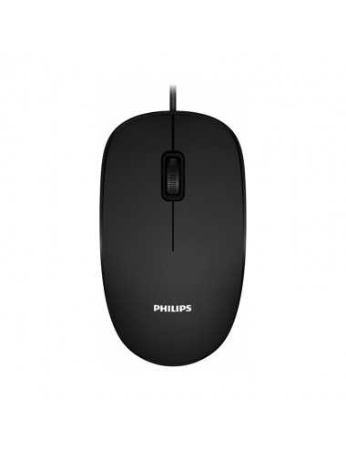 Mouse por cable USB negro Philips M334 Usb Bk
