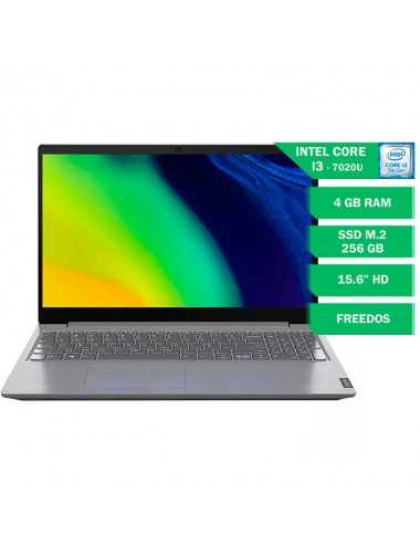 Notebook con Intel Core I3, 4GB DDR Ram, SSD M.2 256 GB, 15.6