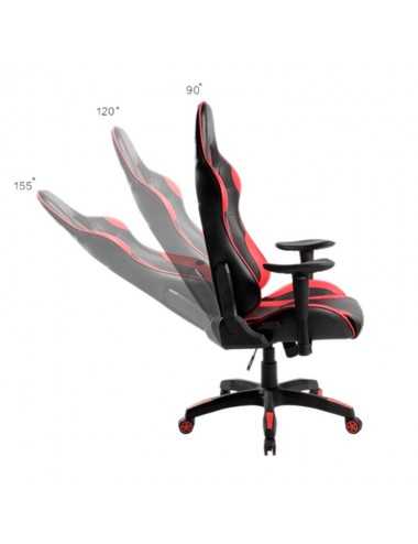 Silla Gaming Red&black In7218