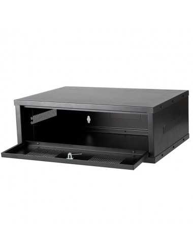 Minirack Mural Glc Cctv Mural-3u370 19" Puerta Microperf