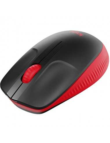 Mouse Logitech M190 Red Wireless