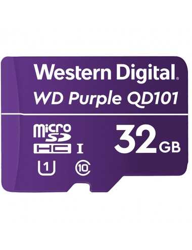 Memoria Microsd Xc 32 Gb Wd Wdd32g1p0c Purple Cl10 Uhs-i