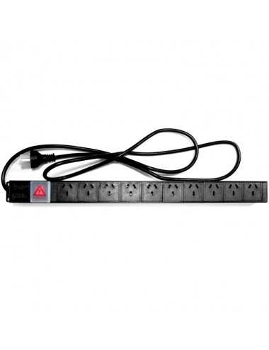 Canal De Tension 10 Tomas Reguvolt Rv-pdu-10ut Con Termica