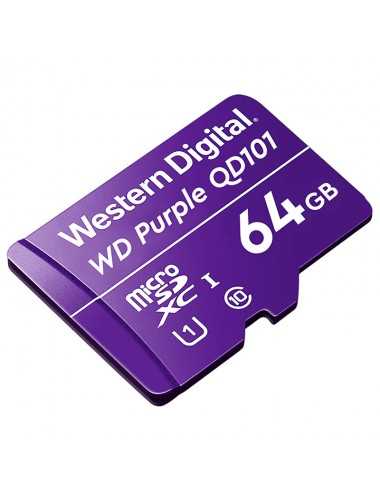 Memoria Microsdxc 64 Gb Wd Wdd64g1p0c Purple Cl10 Uhs-i