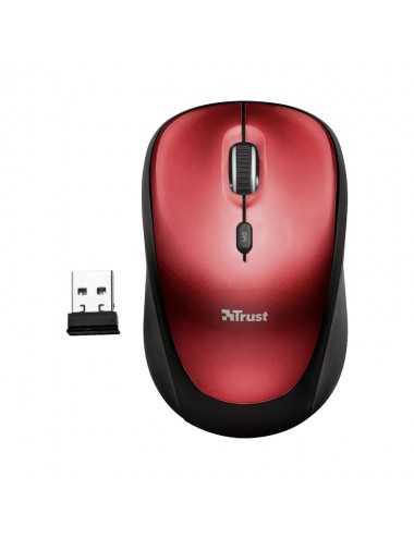 Mouse Trust Yvi Wireless Red