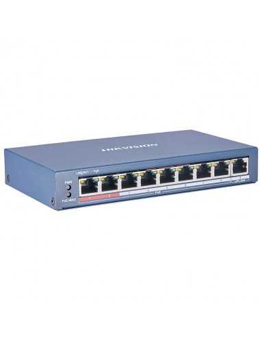 Switch 8 Puertos Hikvision 3e0109p-e/m(b)