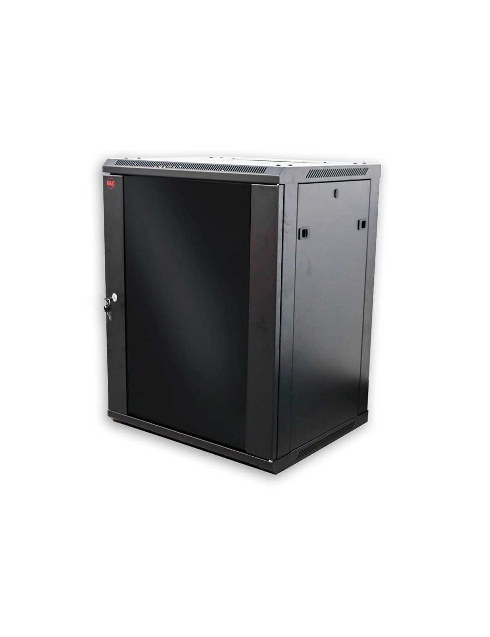 Minirack Mural 15u500 Glc Mm 19" Puerta Cristal/4 Soportes