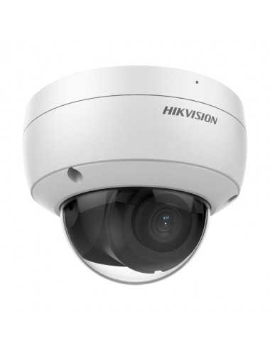 Camara Domo Ip Hikvision Ds-2cd2123g2-iu / 2mp 2.8mm Acusense Microf Wdr