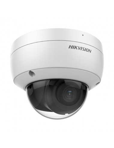 Camara Domo Ip Hikvision Ds-2cd2123g2-iu / 2mp 2.8mm Acusense Microf Wdr