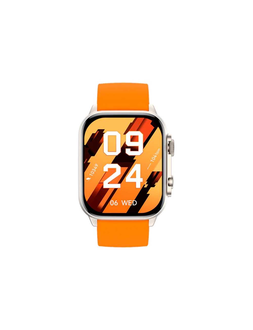 Smartwatch Colmi C81 Orange Silicona