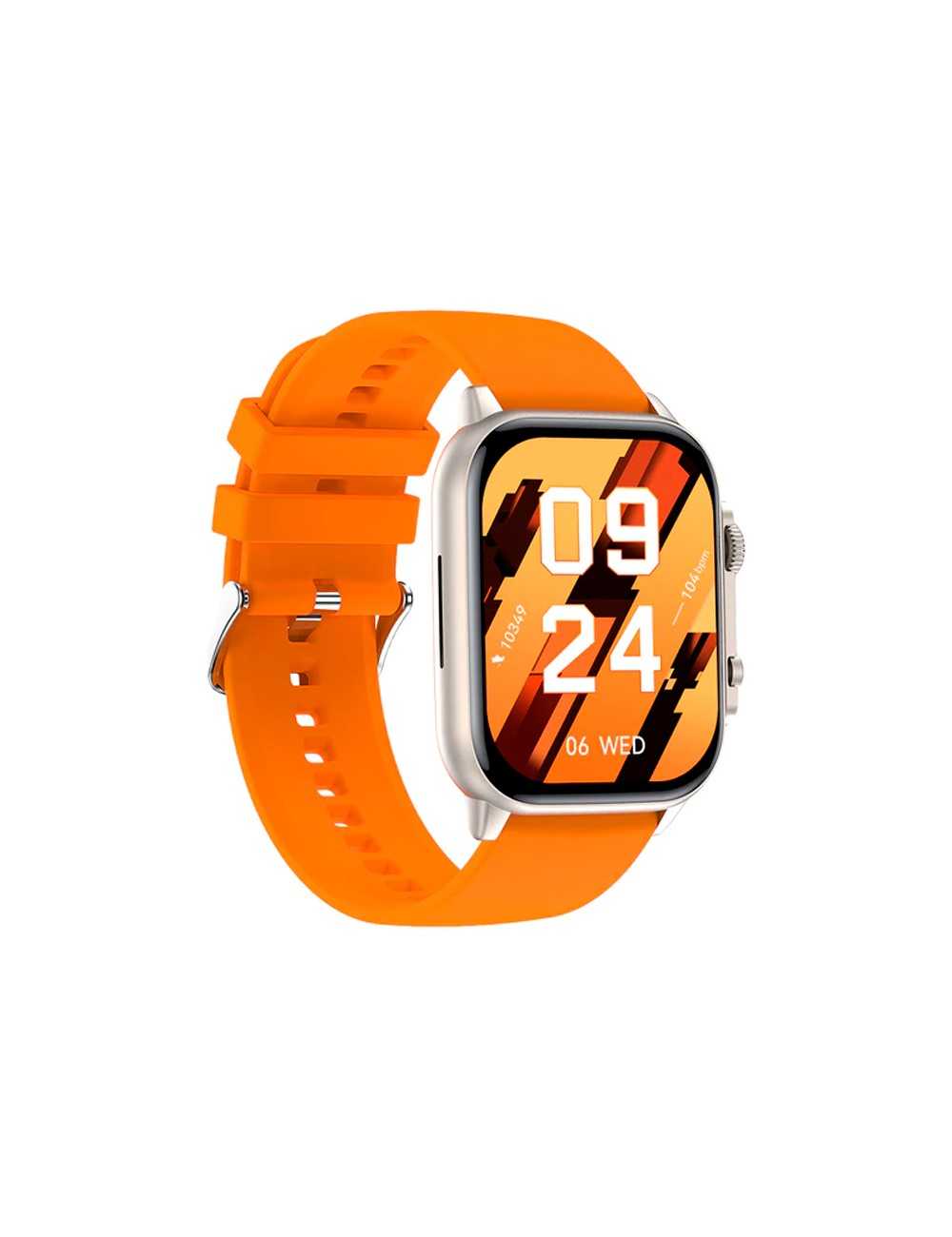 Smartwatch Colmi C81 Orange Silicona