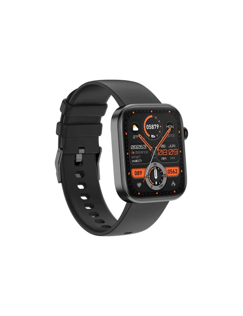Smartwatch Colmi P71 Black Silicona