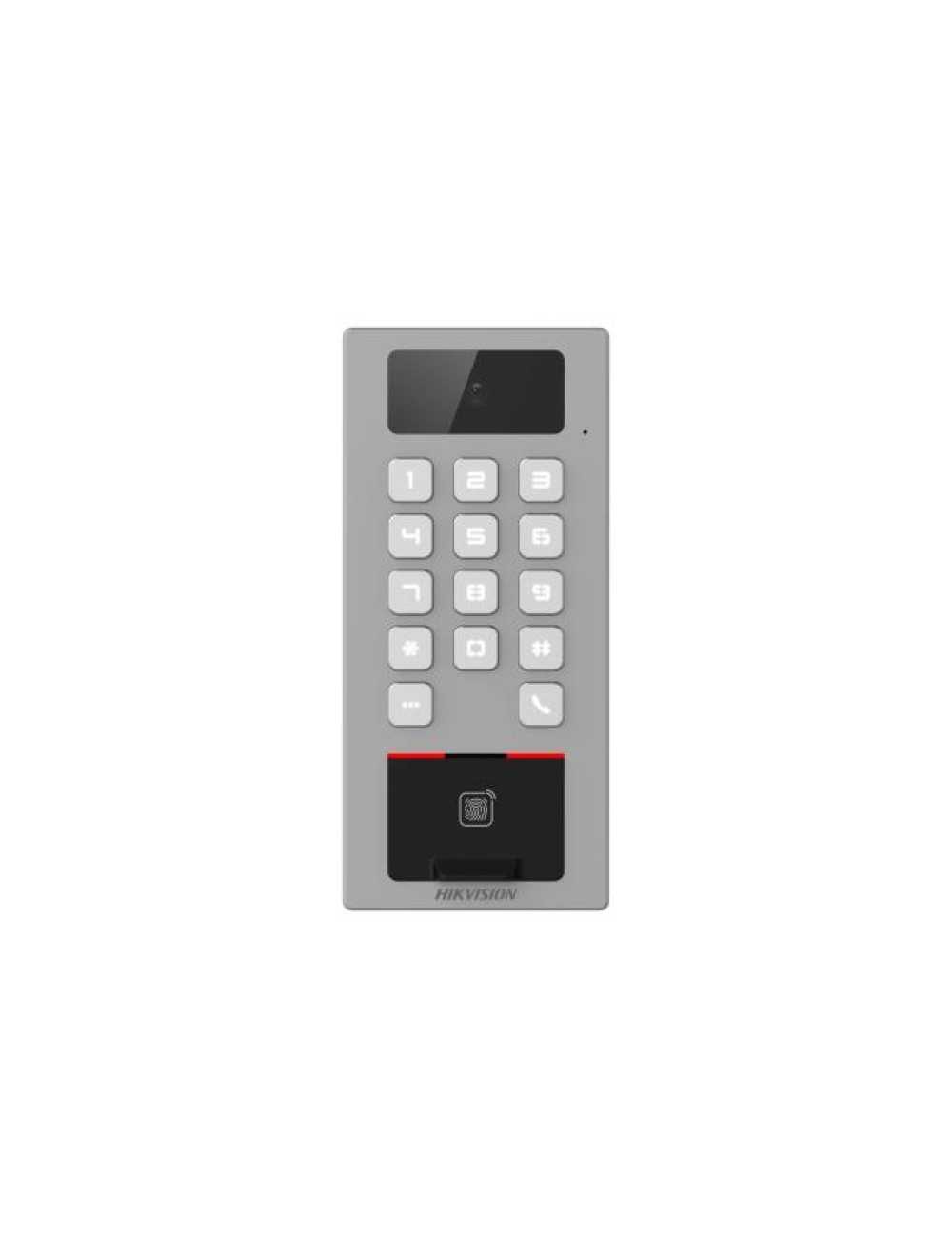 Control De Acceso Hikvision K1t502dbfwx-c / Huella Tarjeta Video Portero Wifi