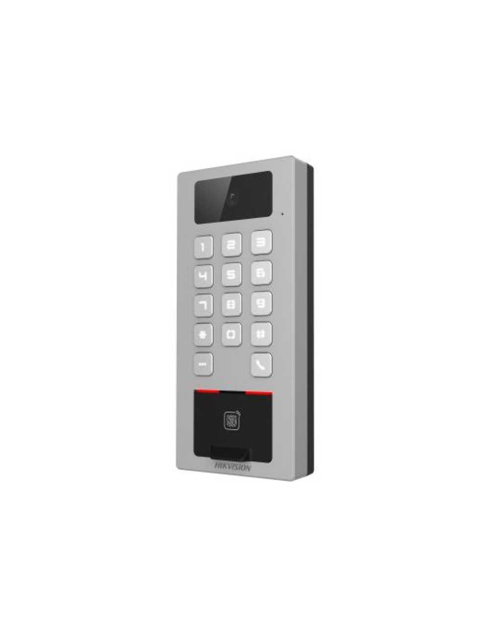 Control De Acceso Hikvision K1t502dbfwx-c / Huella Tarjeta Video Portero Wifi