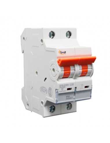 Termica 20a Gralf Epb-63me2pc2060 2p 6kva