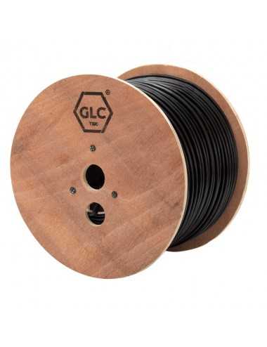Cable Utp Categoria 5e Glc Ext 305m Portante Acero Ce-1053 Doble Vaina