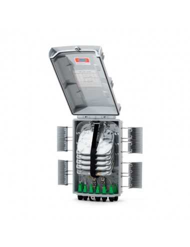 Fdb Caja Nap Glc Ftth 1x8 Glc-fdb-009-01 Preconnect Split 1x8 C/sangria