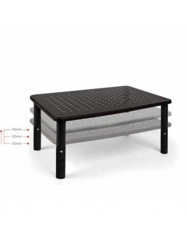 Soporte Monitor Netmak Nm-st20 Elevador De Monitor Y Laptop
