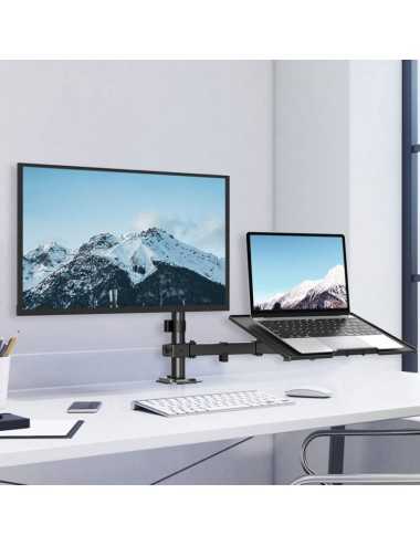 Soporte Monitor Netmak Nm-st26 Para Monitor Y Laptop