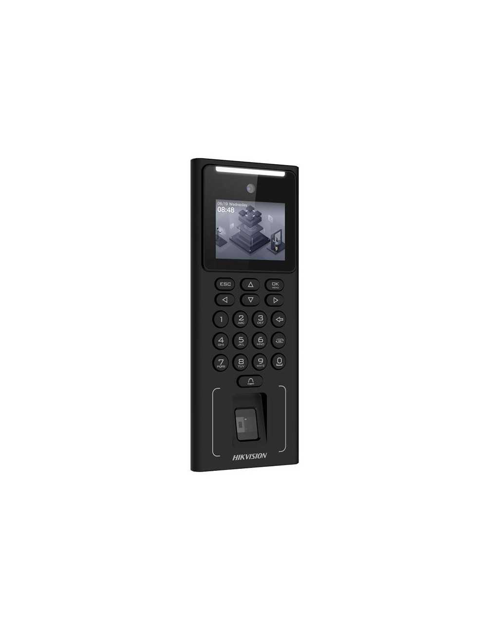 Control De Acceso Hikvision Ds-k1t321mfwx Wifi Facial Huella Tarjeta