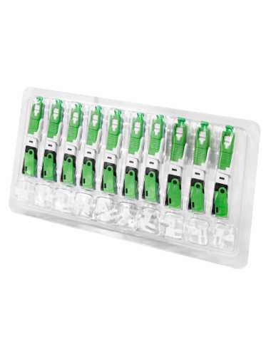 Conector Glc Fo-5627 Sc Apc Sm Mecanico Tipo Clip X10 Unid Sin Herramienta