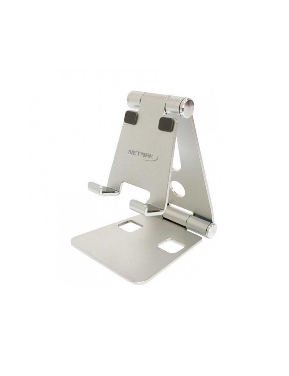 Soporte Celular Netmak Nm-hc54 Aluminio Para Escritorio