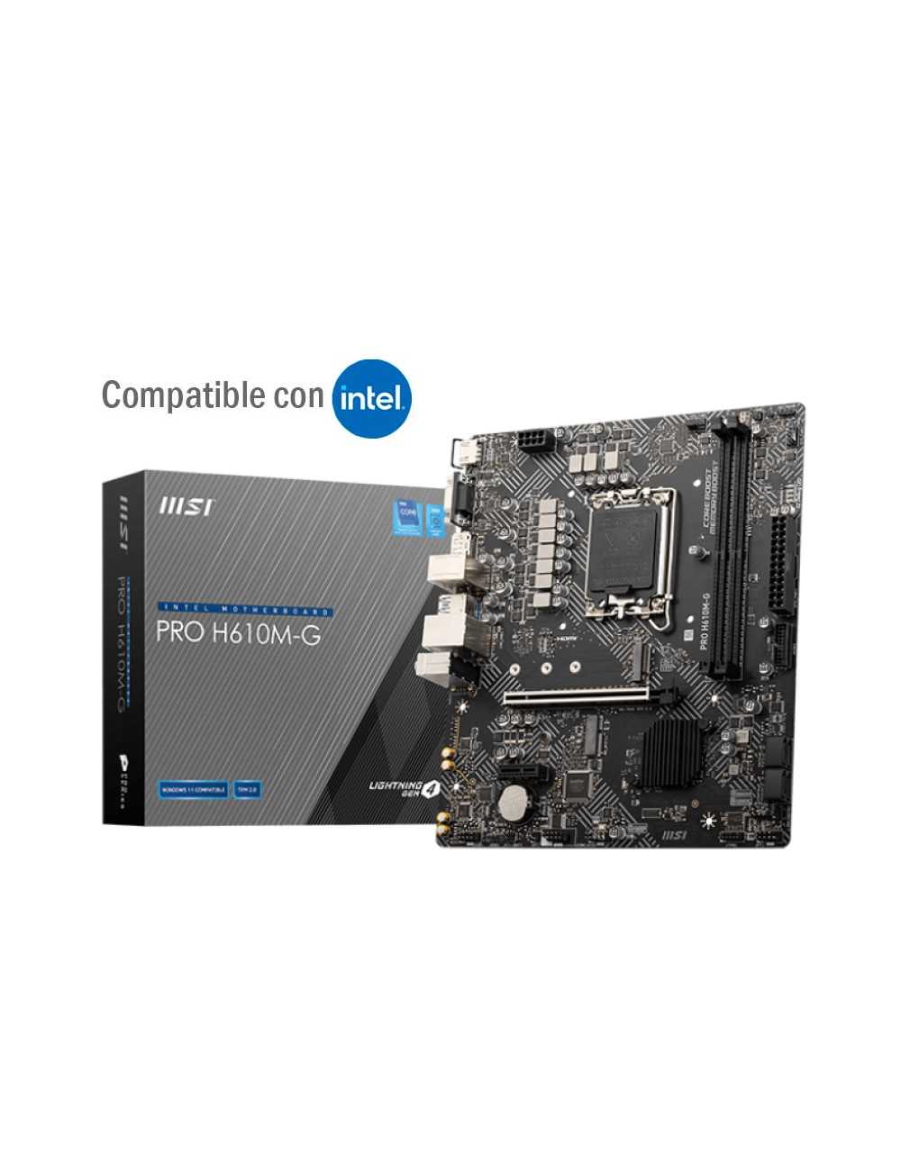 Motherboard 1700 Msi Pro H610m - G Ddr5
