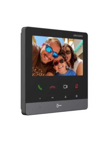 Estacion Video Portero Hikvision Ds-kh6100-e1 Poe 4.3 Inch Color