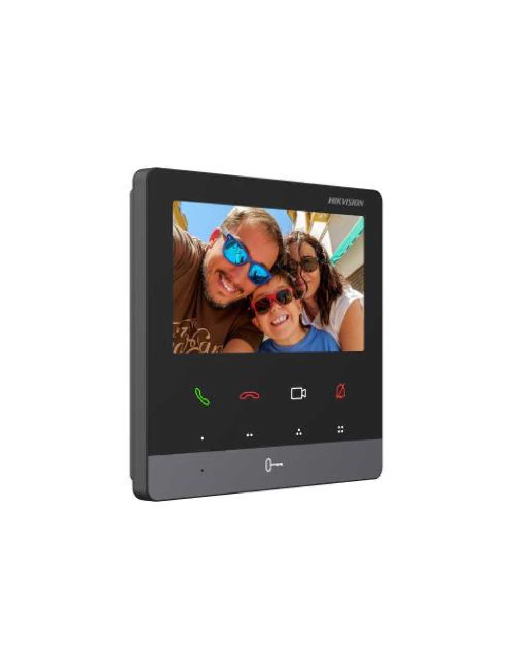 Estacion Video Portero Hikvision Ds-kh6100-e1 Poe 4.3 Inch Color