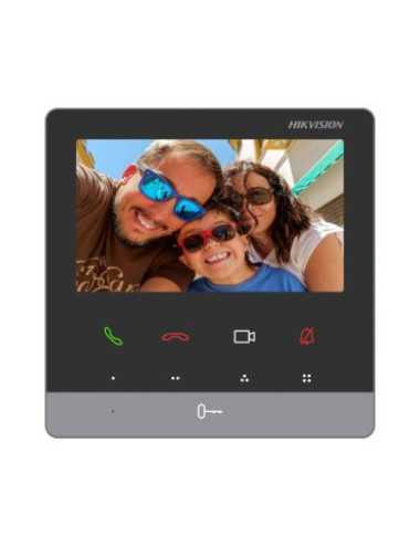 Estacion Video Portero Hikvision Ds-kh6100-e1 Poe 4.3 Inch Color