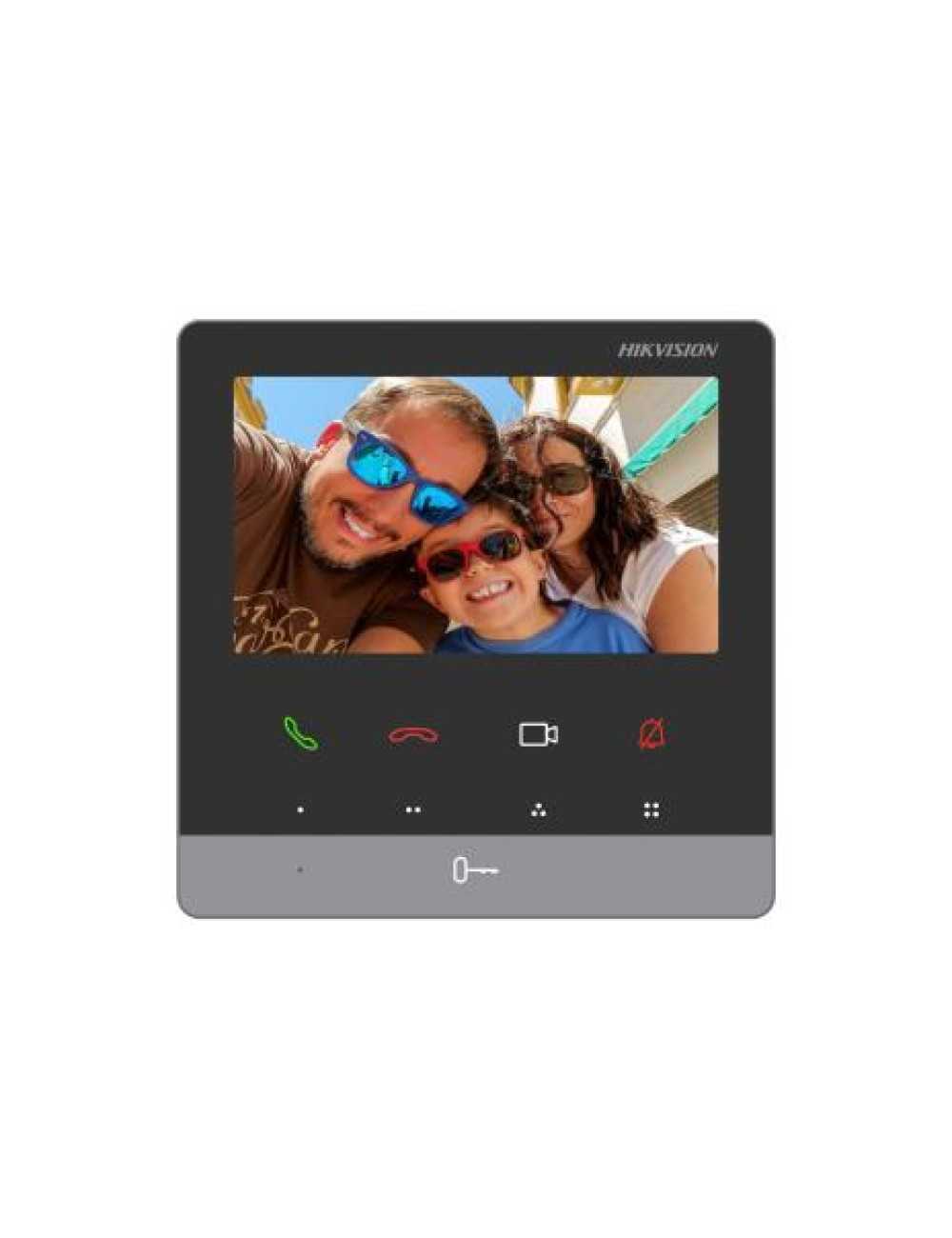 Estacion Video Portero Hikvision Ds-kh6100-e1 Poe 4.3 Inch Color