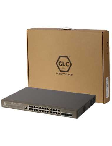 Switch 24 Puertos Glc Glc-g6328p-24-410w Poe Admin L3 Giga + 4p Sfp