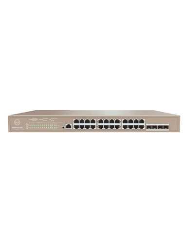 Switch 24 Puertos Glc Glc-g6328p-24-410w Poe Admin L3 Giga + 4p Sfp