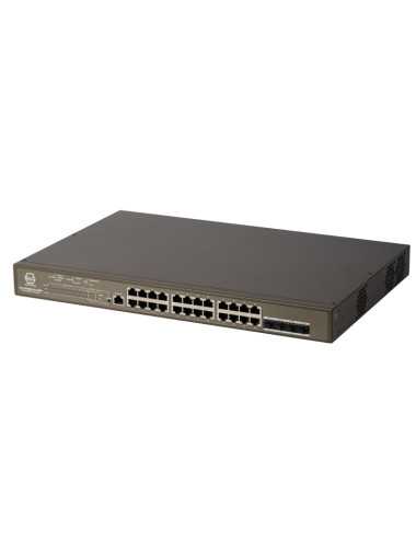 Switch 24 Puertos Glc Glc-g6328p-24-410w Poe Admin L3 Giga + 4p Sfp