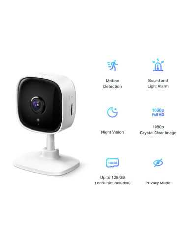 Camara Ip Tp-link Tl-tapo C100 / 2mp Wifi Mic/parl