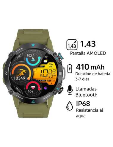 Smartwatch Colmi M42 Green