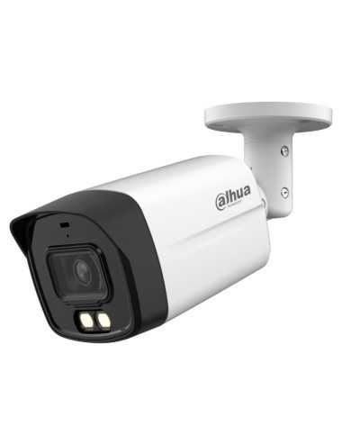 Camara Dahua Hfw1200tlmp-il-a-0280b-s 2mp Ir Dual 40m Mic 2.8