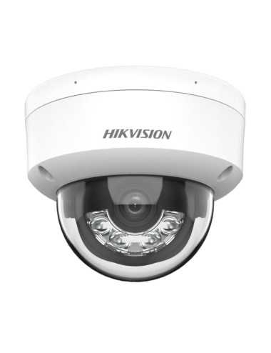 Camara Domo Ip Hikvision 2cd2143g2-li / 4mp Acusense Hybridlight Ik10