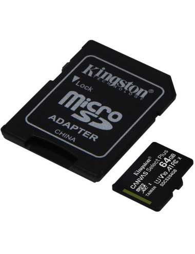 Memoria Microsd 64 Gb Kingston Sdcs2/64gb Ad 100mb