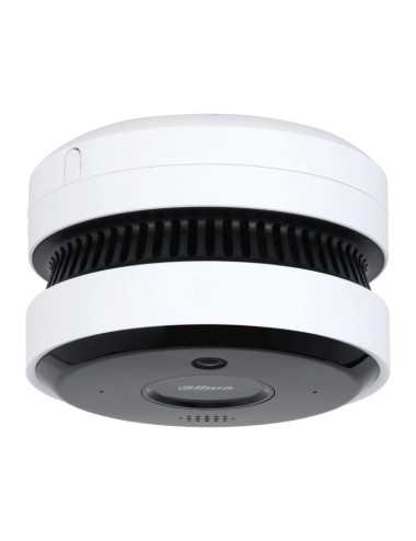 Camara Dahua Dhi-hy-sav849hap-e 5mp Detector De Humo Ir20m Poe Wdr Audio