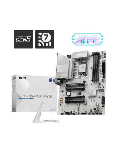 Motherboard 1851 Msi Pro Z890 - S Wifi White Ddr5
