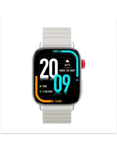 Smartwatch Colmi C8max Silver Silicona Magnetico